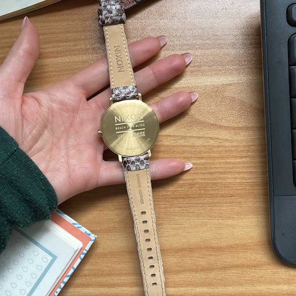 NWOT Nixon Arrow Leather x Amuse Society - Picture 5 of 6